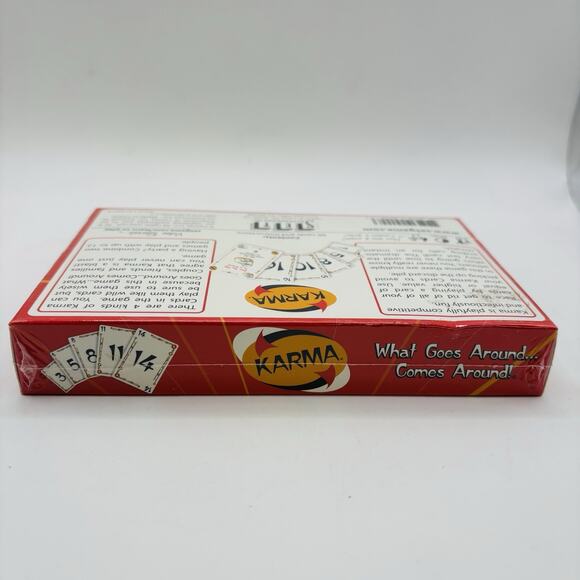 KARMA What Goes Around Comes Around Card Game NEW. Sealed! Fun Game! - Picture 3 of 6